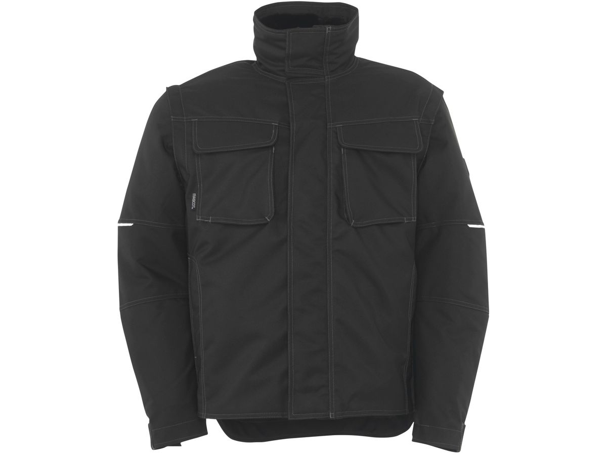 Macon Pilotjacke schwarz Gr. 2XL - 100% Polyester, 270 g/m² Canvasstruktur