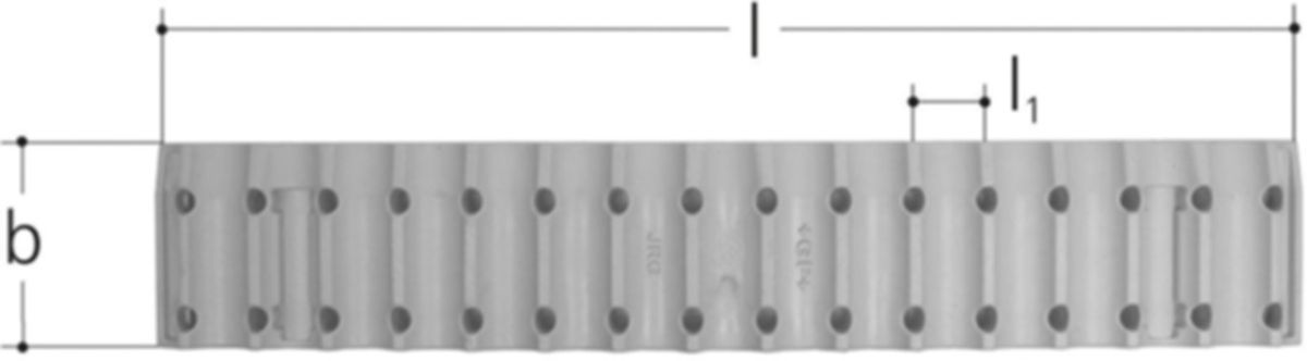 Sanipex Rohrstützbalken mehrfach