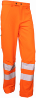 Bormio Sommerhosen leuchtorange - EN ISO 20471-1