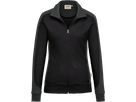 Damen-Sw.Ja. Co. Perf. XL schwarz/anth. - 50% Baumwolle, 50% Polyester, 300 g/m²