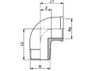 Messing-Winkel Nr. 92             5/4"