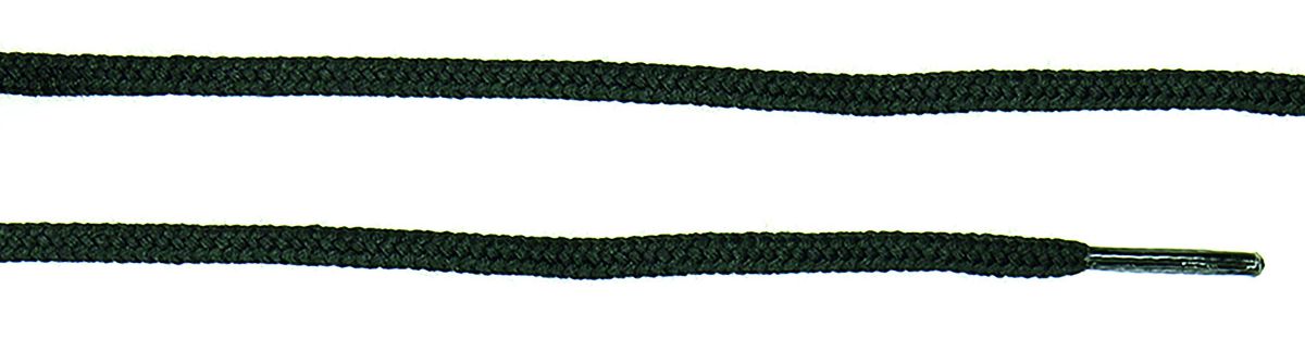 Schnürsenkel schwarz Nomex, 115 cm - Flammhemmend und robust
