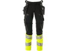 Hose mit Hängetaschen, Stretch - 92% PES/8%EL, 265 g/m²