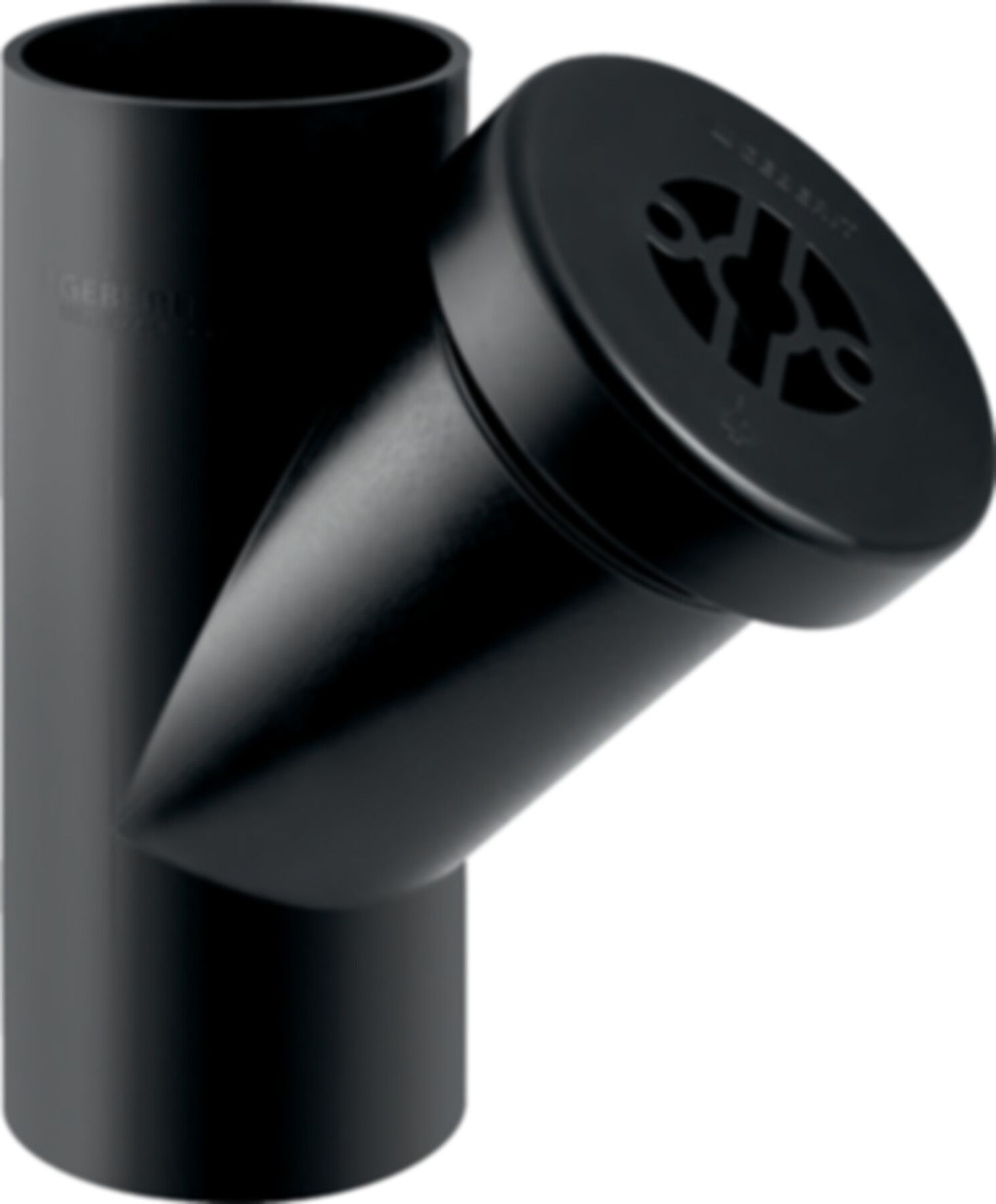 Geberit PE Putzstück 45° - Verschlusskappe PP