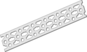 Schiene LEIFELD verz. 50x3mm à 2 m