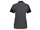Poloshirt Mikralinar Contrast Gr. XL - karbongrau/schwarz