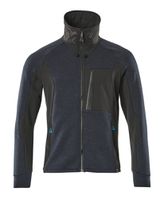 Advanced Sweatshirt, Stehkragen, Gr.2XL - dunkelmarine/schwarz, 380 g/m2