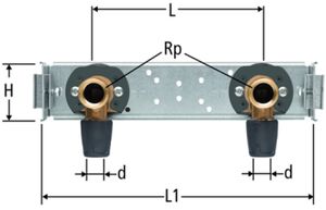 Optiflex-Profix-GIS-Modul - für Bad und Dusche passend in GIS-Profil