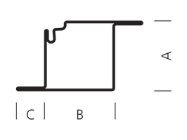 Profilstahlrohr Forster Nr.  32.805 - 50/50/20/1.5 mm