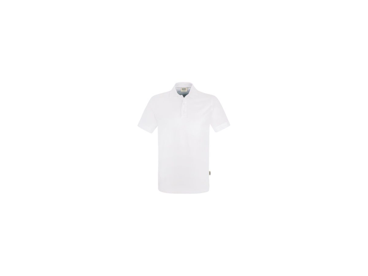 Poloshirt Stretch Gr. 2XL, weiss - 94% Baumwolle, 6% Elasthan, 190 g/m²