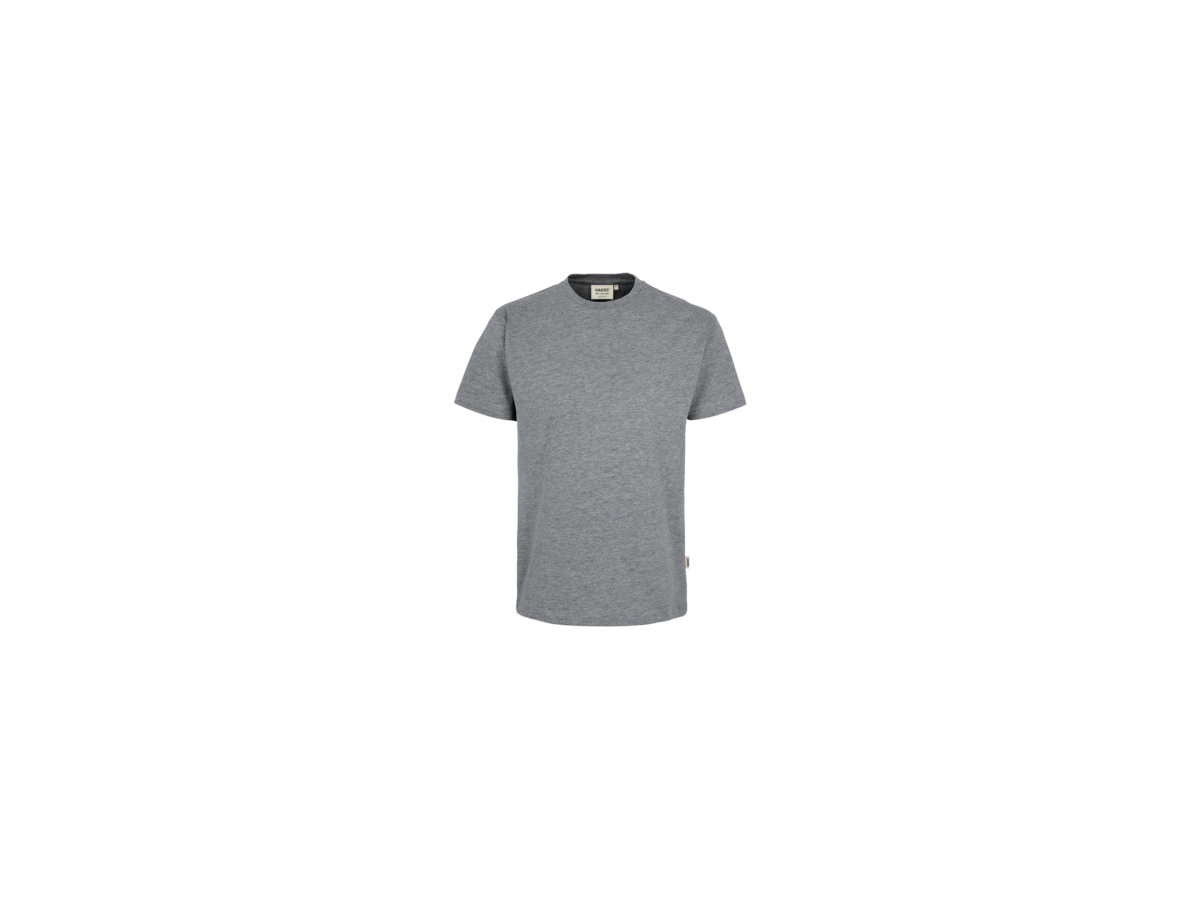 T-Shirt Heavy Gr. 2XL, grau meliert - 85% Baumwolle, 15% Viscose, 190 g/m²