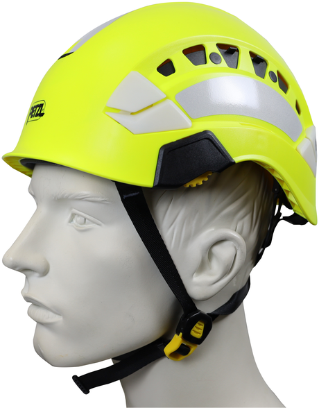 Vertex Vent Hi-Viz gelb - Petzl-Bergsteigerhelm mit Ventilation