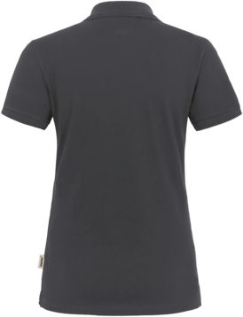 Damen-Poloshirt Stretch Gr. S, anthrazit - 94% Baumwolle, 6% Elasthan, 190 g/m²