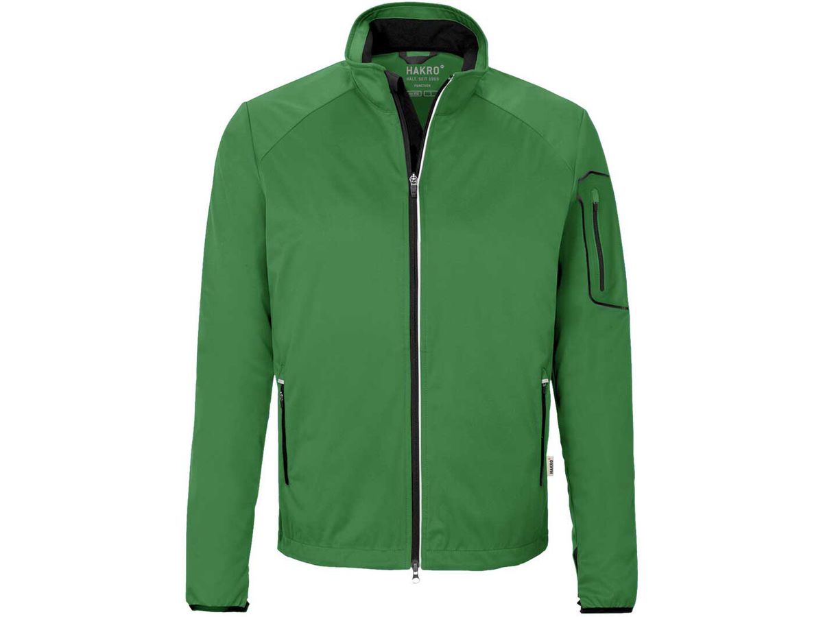 Light-Softshelljacke Brantford Gr. S - kellygrün, 100% Polyester