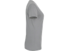 Damen-V-Shirt Performance Gr. XS, titan - 50% Baumwolle, 50% Polyester
