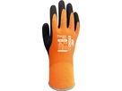 Wonder Grip Thermo Plus Handschuh Gr. S - braun/orange, wasserdicht, 23 cm lang