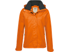 Damen-Regenjacke Colorado Gr. S, orange - 100% Polyester