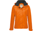 Damen-Regenjacke Colorado Gr. L, orange - 100% Polyester