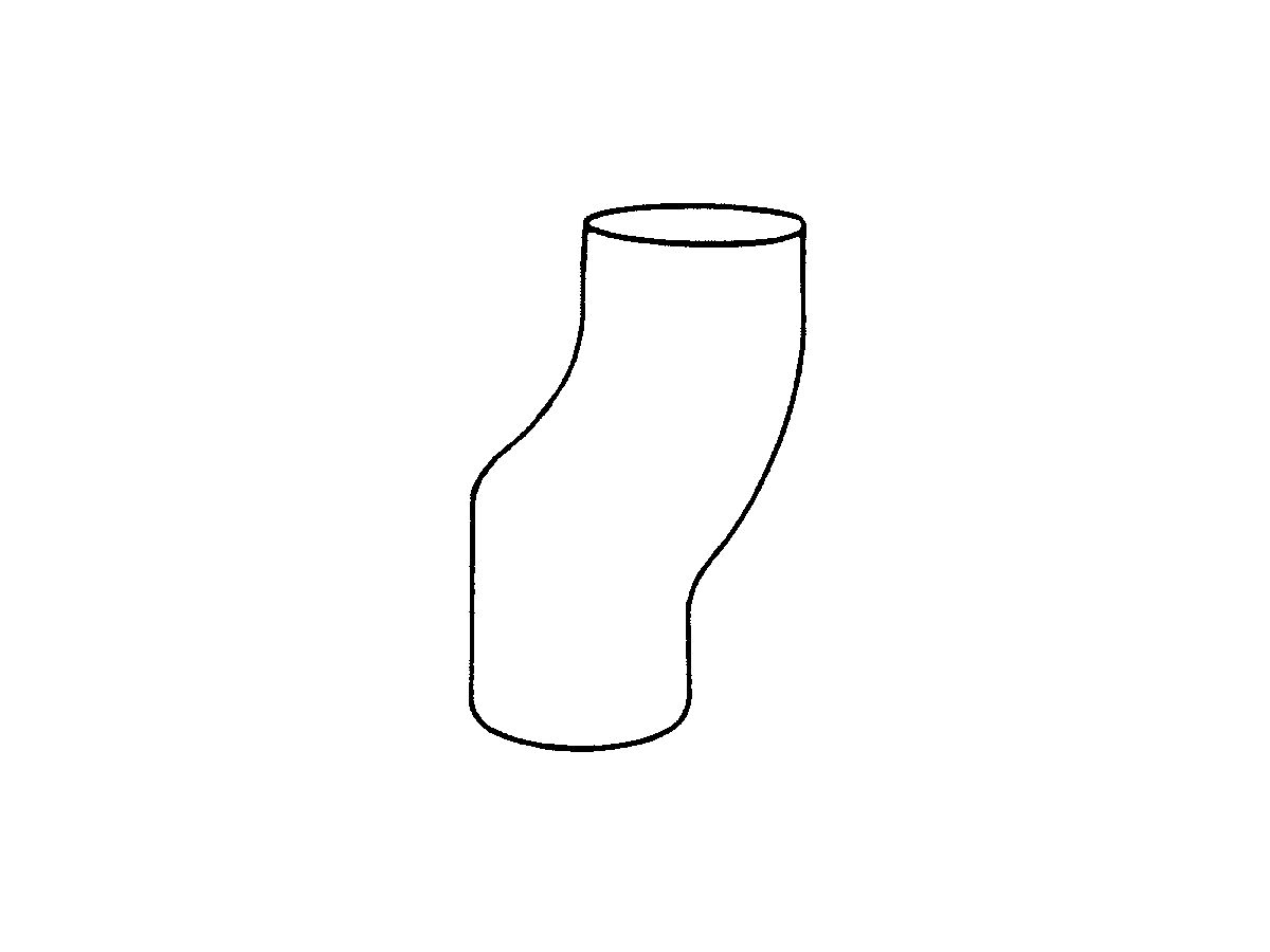 Sockelwinkel, Bogen mit weitem Teil - Nr.227