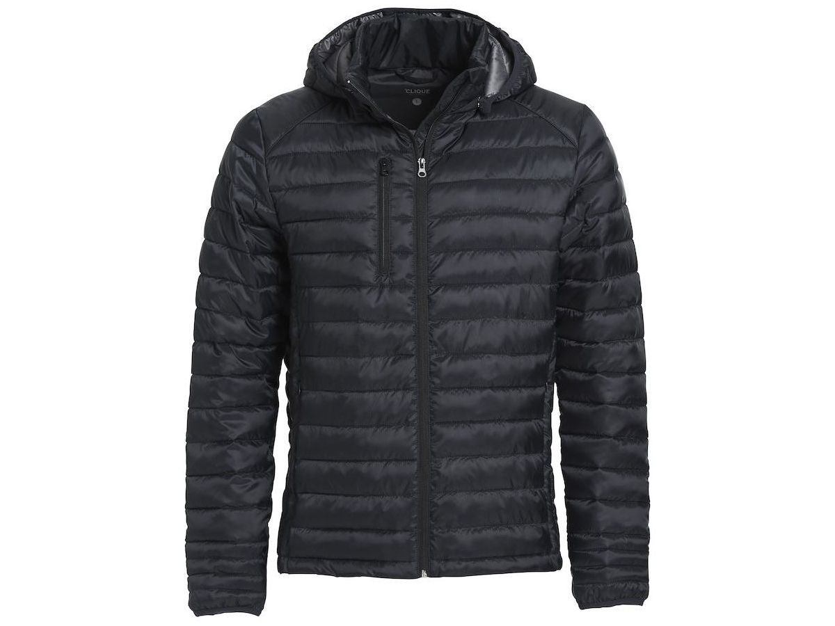 Hudson Steppjacke Gr. 2XL - schwarz, mit daunenähnlicher Wattierung