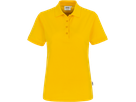 Damen-Poloshirt Classic Gr. L, sonne - 100% Baumwolle, 200 g/m²