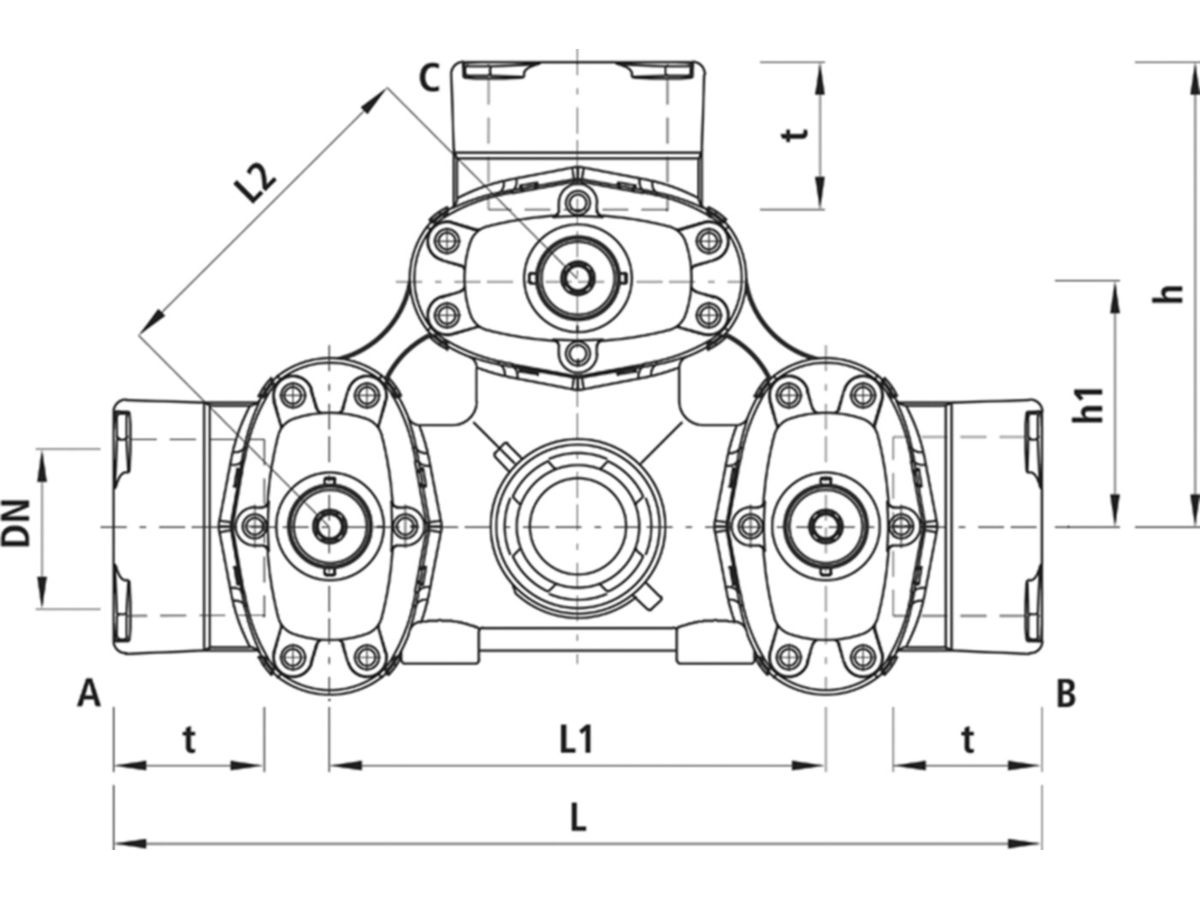 Combi-3 BAIO, PN16 - 4480