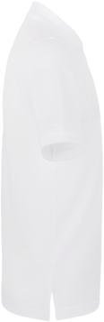 Pocket-Poloshirt Top Gr. L, weiss - 100% Baumwolle