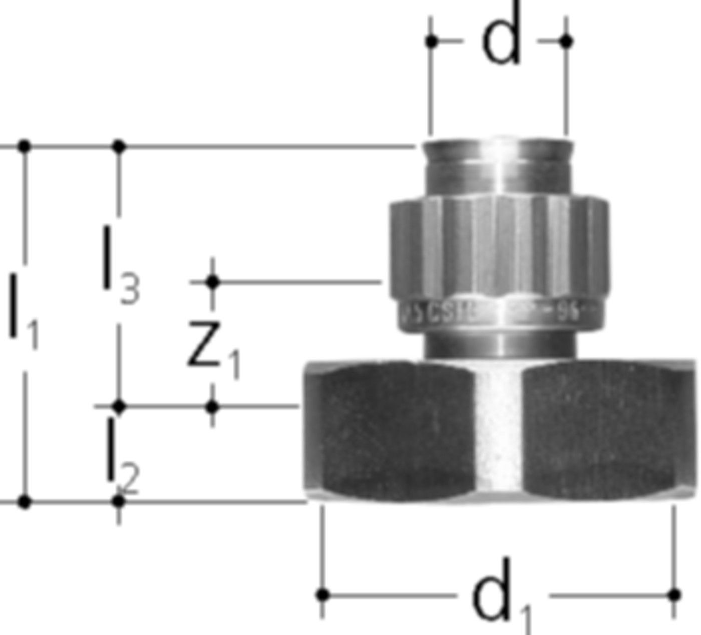 Sanipex Armaturenübergang