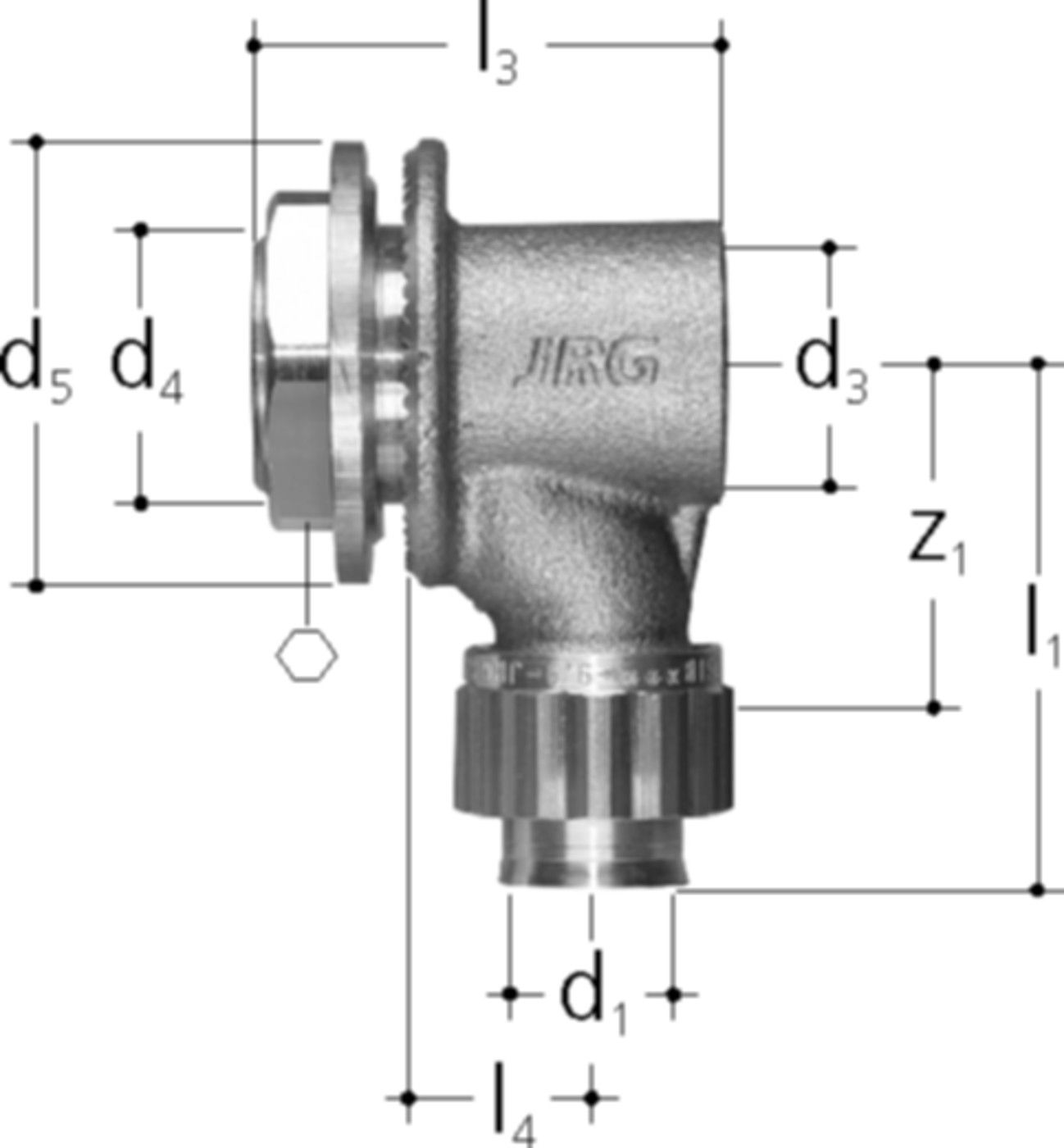 Sanipex Anschlusswinkel - für UP-Spülkasten