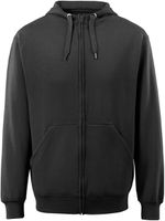 MASCOT Gimont Sweatshirt mit Reissv.Gr.M - schwarz, 60% Baumw./40% Polye. 340 g/m²