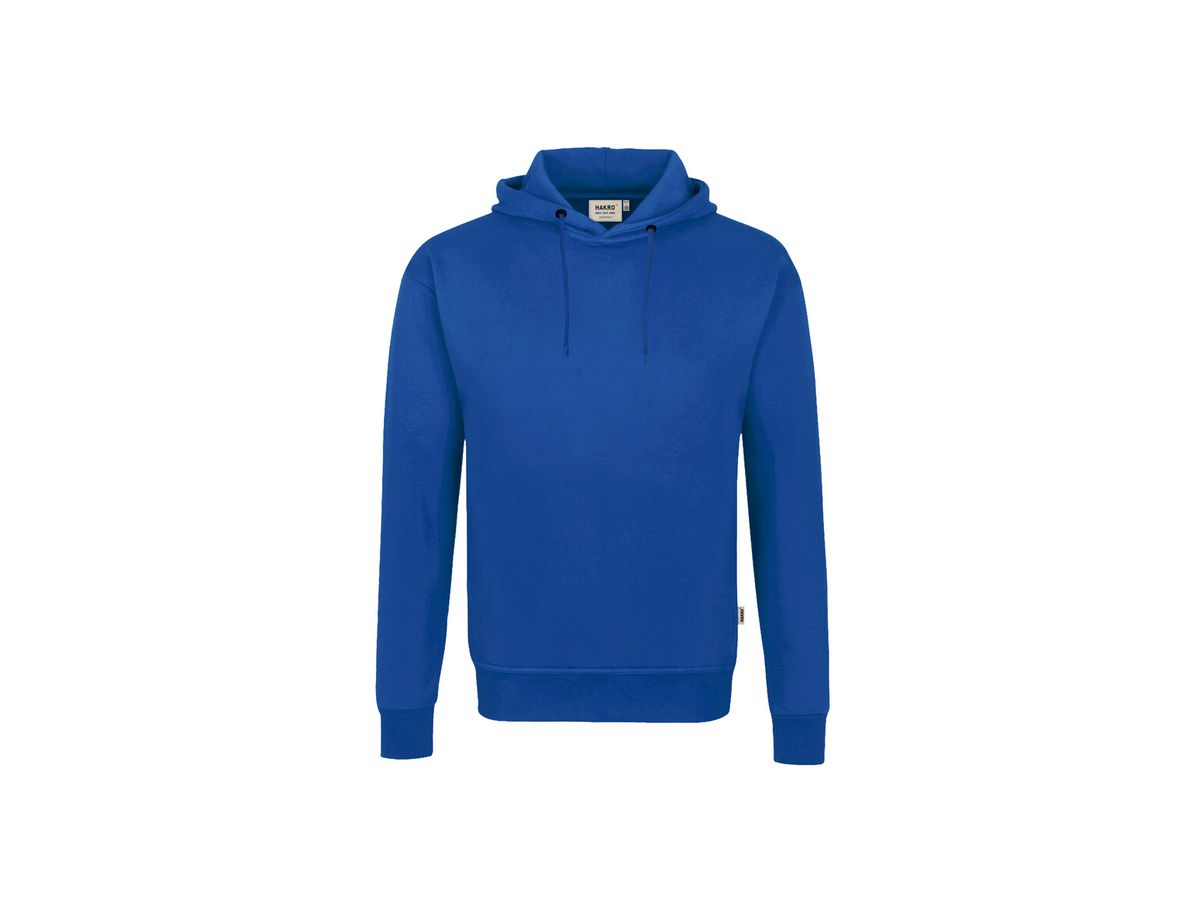Kapuzen-Sweatshirt GOTS Gr.M - royalblau, 72% Baumwolle (Bio)28% Poly.