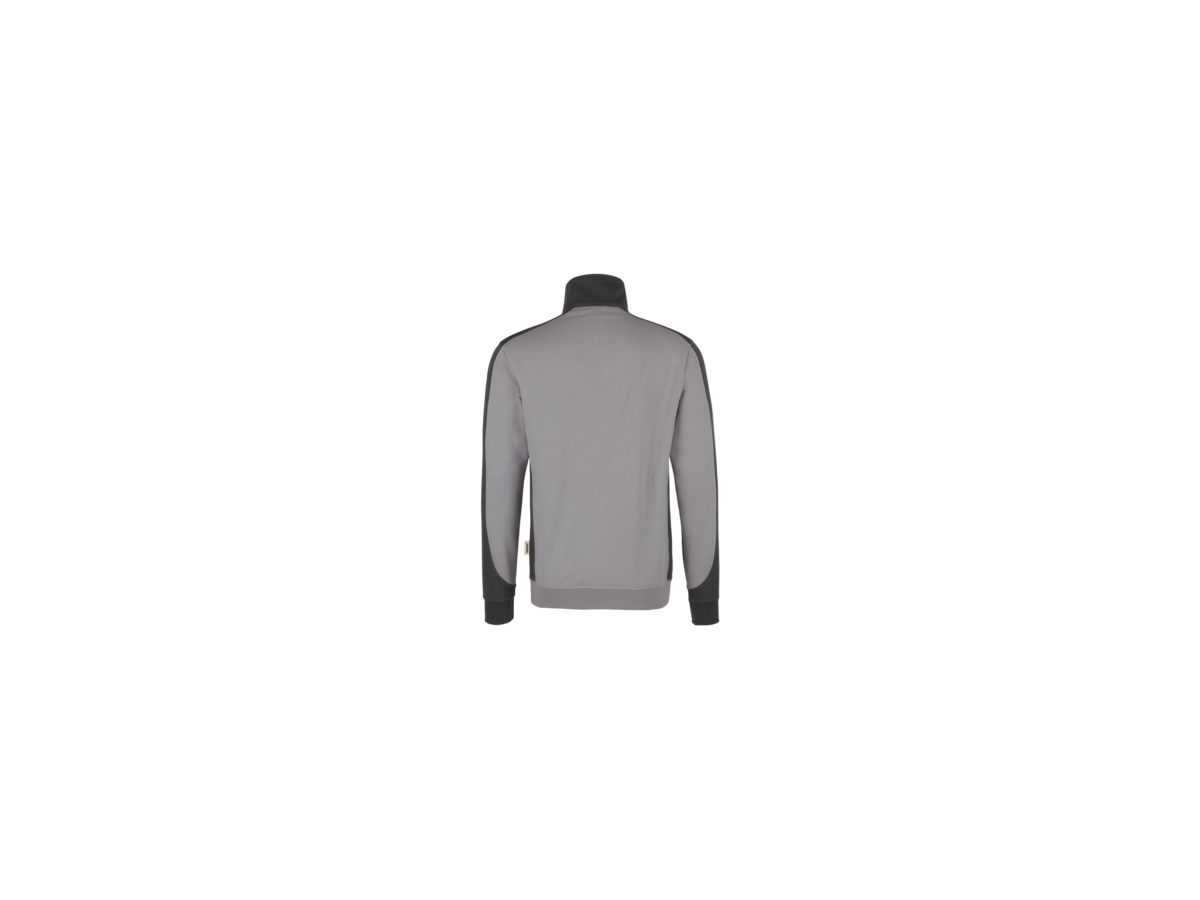 Zip-Sweatsh. Co. Perf. 4XL titan/anth. - 50% Baumwolle, 50% Polyester, 300 g/m²
