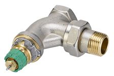 Eck-Heizkörperventil DANFOSS RA-DV 3/8" - Druckunabhängiges Thermostatventil