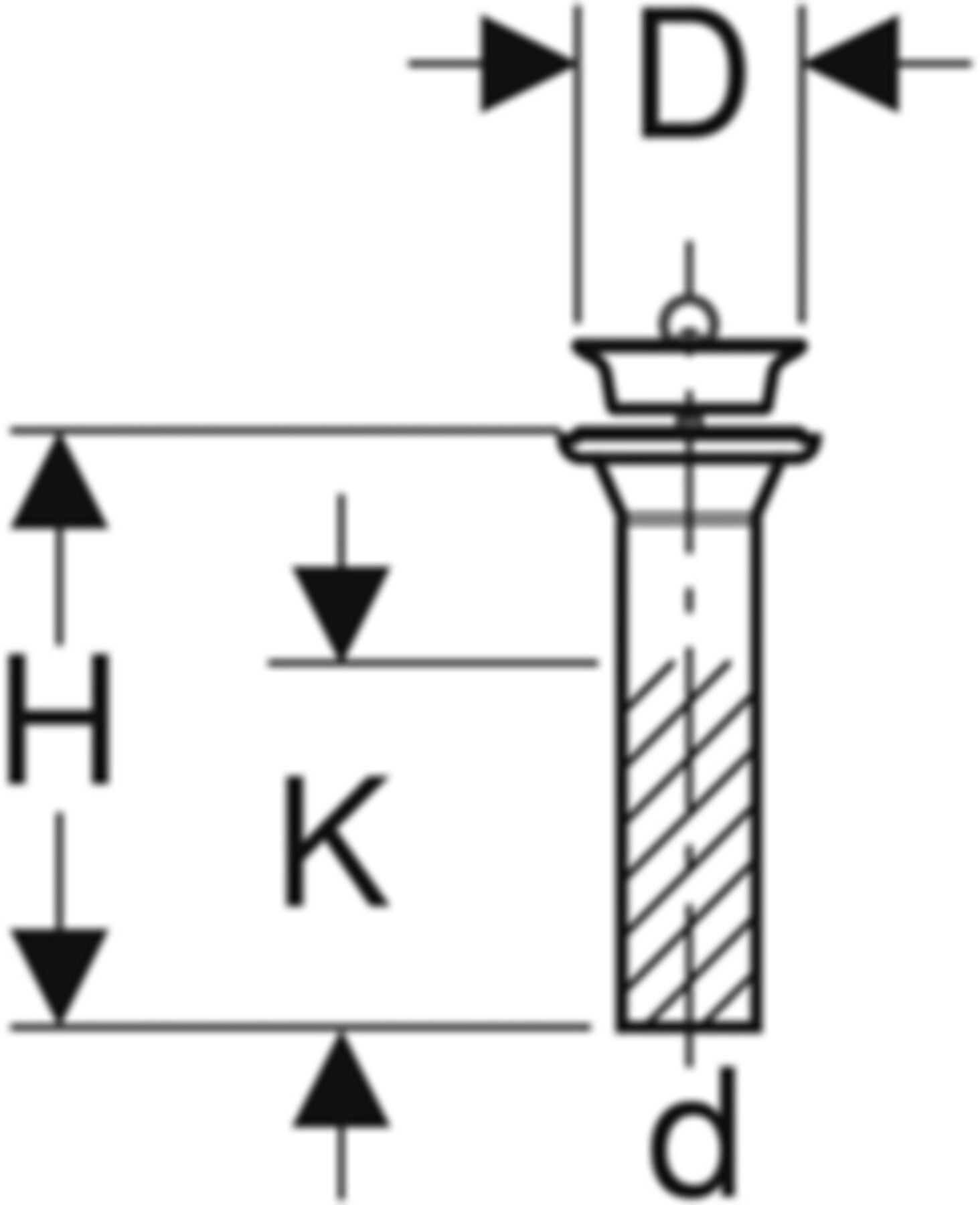 Geberit PE Anschlussstutzen für Sifon - Ablaufsieb, verchromt, Stopfen, Kette