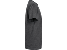 T-Shirt Perf. Gr. 4XL, anthrazit meliert - 50% Baumwolle, 50% Polyester, 160 g/m²