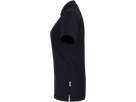 Damen-Poloshirt COOLMAX Gr. M, schwarz - 100% Polyester, 150 g/m²