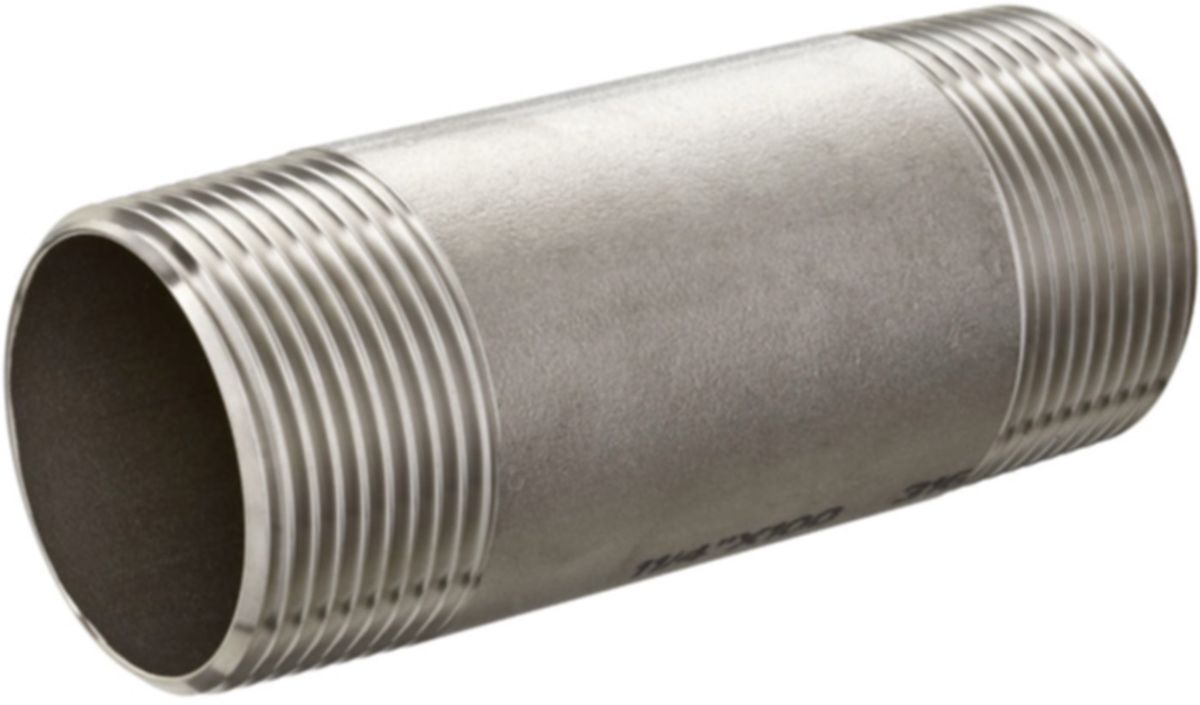 Rohrnippel Nr. 530 rostfrei