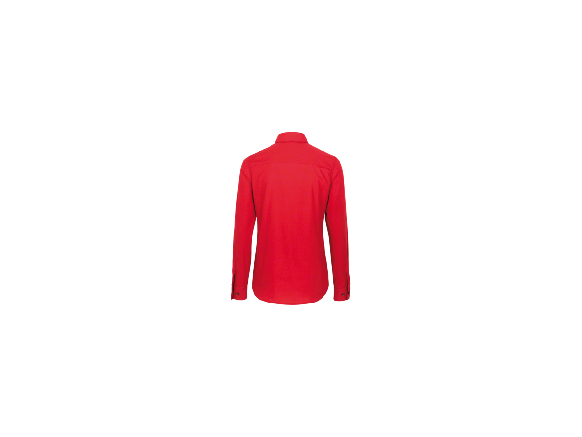 Bluse 1/1-Arm Performance Gr. S, rot - 50% Baumwolle, 50% Polyester, 120 g/m²