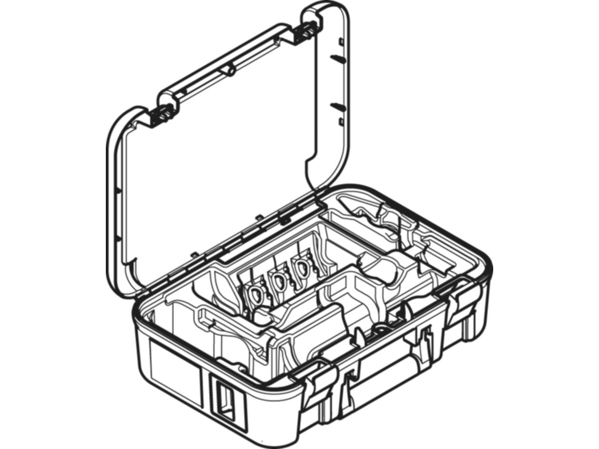 MPF-Kofer leer für Presswerkzeug Akku - (1)
