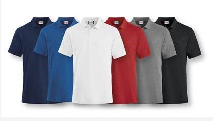 CLIQUE LINCOLN Royal T-Shirt - 100 % gekämmte und vorgeschrumpf. Baumw.