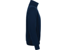 Sweatjacke College Gr. S, tinte - 70% Baumwolle, 30% Polyester