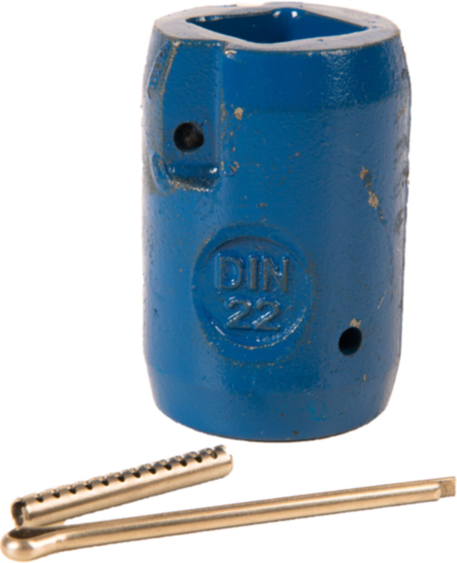 Spindelaufsatz blau zu vonRoll-Schieber - Fig. 6662