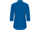 Bluse Vario-¾-Arm Perf. Gr. L, royalblau - 50% Baumwolle, 50% Polyester, 120 g/m²
