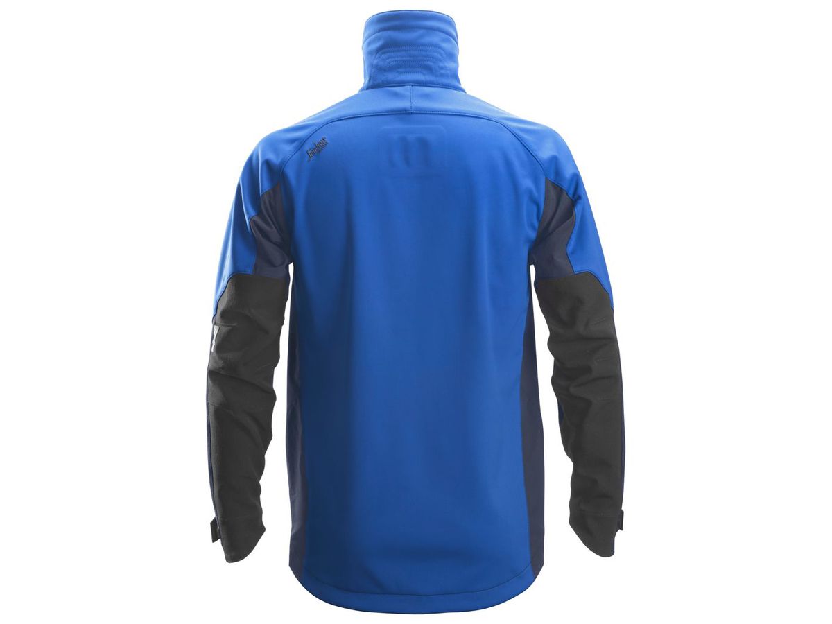 FlexiWork Softshell Stretch Jacke Gr. L - blau/marineblau