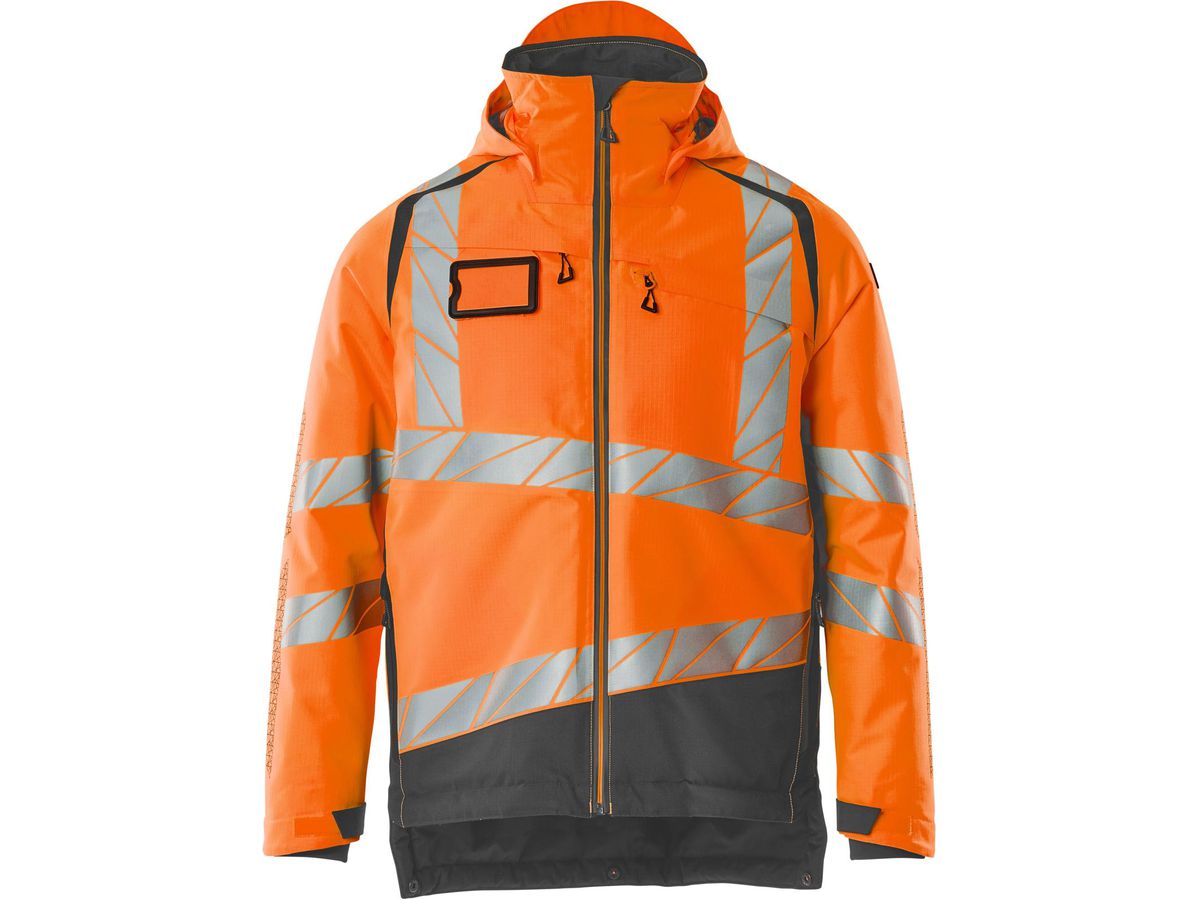 Winterjacke mit CLIMASCOT-Futter Gr. 5XL - hi-vis orange/dunkelanthrazit