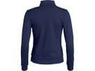 CLIQUE Basic Cardigan Sweatjacke Gr. L - dunkelmarine, 65% PES / 35% CO, 280 g/m²