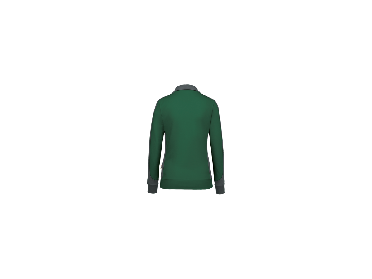 Damen-Sw.jacke Co. Perf. 2XL tanne/anth. - 50% Baumwolle, 50% Polyester, 300 g/m²