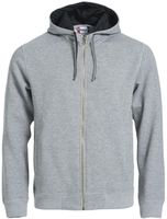 CLIQUE Classic Hoody full zip - 60% Baumwolle, 40% Polyester