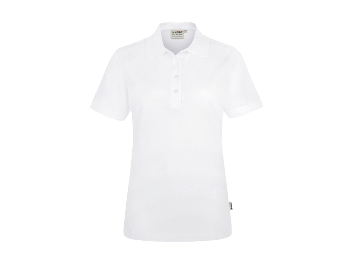 Damen Poloshirt Mikralinar PRO, Gr. L - hp weiss