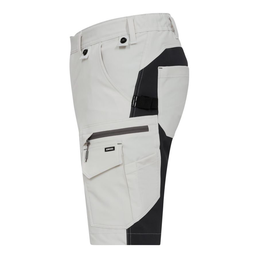 ENTIRE Arbeitsshorts Gr. 46 - Bone White/AnthraciteGrey,4-Wege-Stretch